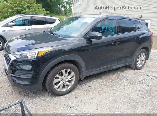 KM8J2CA41KU865083 2019 HYUNDAI TUCSON Black Przód lewy