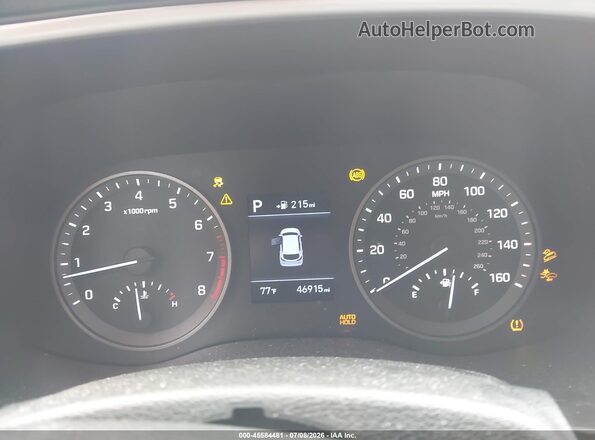 KM8J2CA41KU865083 2019 HYUNDAI TUCSON Black Widok tylnych siedzeń