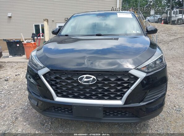 KM8J2CA41KU865083 2019 HYUNDAI TUCSON Black Widok wnętrza z tyłu