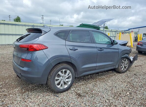 KM8J2CA41KU913620 2019 HYUNDAI TUCSON Серый Задняя правая четверть