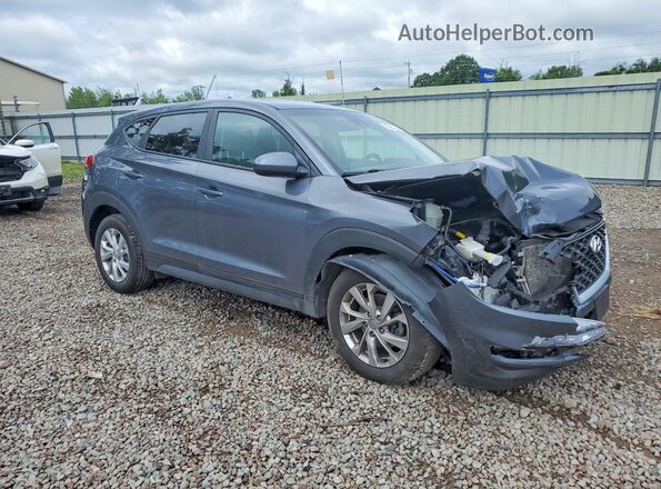 KM8J2CA41KU913620 2019 HYUNDAI TUCSON Серый Передняя правая четверть