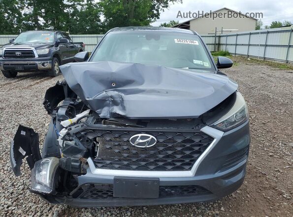 KM8J2CA41KU913620 2019 HYUNDAI TUCSON Серый Вид спереди