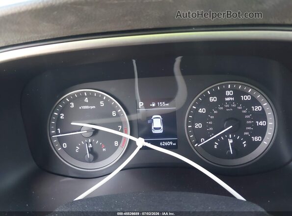 KM8J2CA41KU938873 2019 HYUNDAI TUCSON Black Vista de los asientos traseros