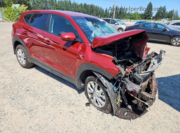 KM8J2CA41LU087661 2020 HYUNDAI TUCSON Red Передня права чверть