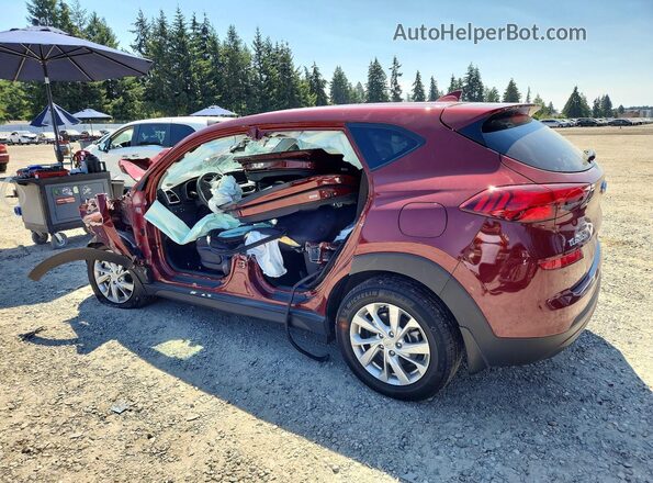 KM8J2CA41LU087661 2020 HYUNDAI TUCSON Red Задня ліва чверть