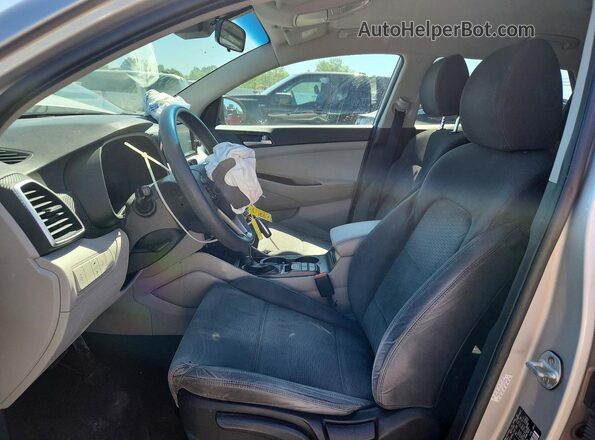 KM8J2CA41LU131576 2020 HYUNDAI TUCSON Silver წინა სალონის ხედი