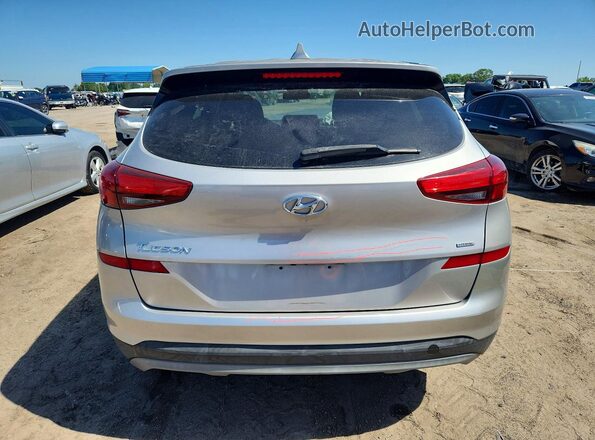 KM8J2CA41LU131576 2020 HYUNDAI TUCSON Silver უკანა ხედი