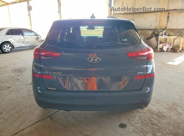 KM8J2CA41LU252205 2020 HYUNDAI TUCSON Blue უკანა ხედი
