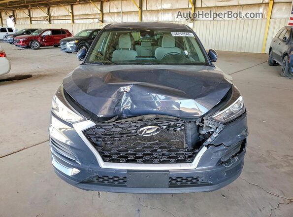 KM8J2CA41LU252205 2020 HYUNDAI TUCSON Blue წინა ხედი