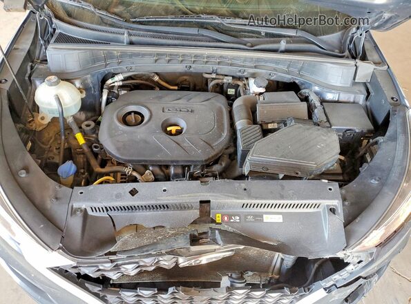 KM8J2CA41LU252205 2020 HYUNDAI TUCSON Blue უკანა სალონის ხედი