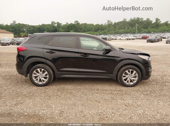 KM8J2CA41LU275709 2020 HYUNDAI TUCSON Black Rear interior view