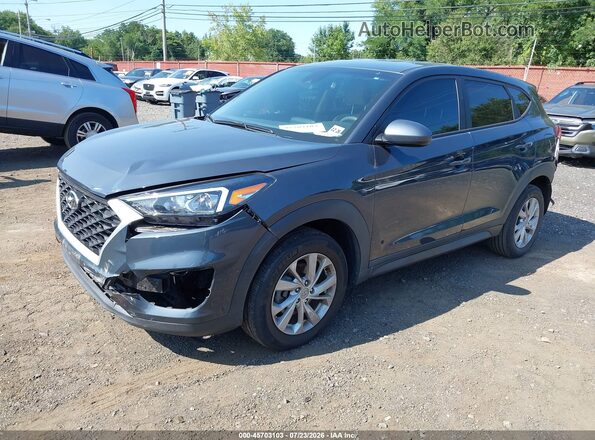 KM8J2CA41MU369848 2021 HYUNDAI TUCSON Gray Przód lewy