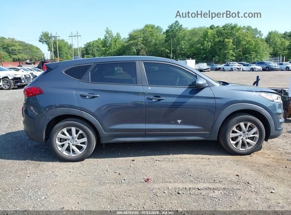 KM8J2CA41MU369848 2021 HYUNDAI TUCSON Gray Widok wnętrza z tyłu