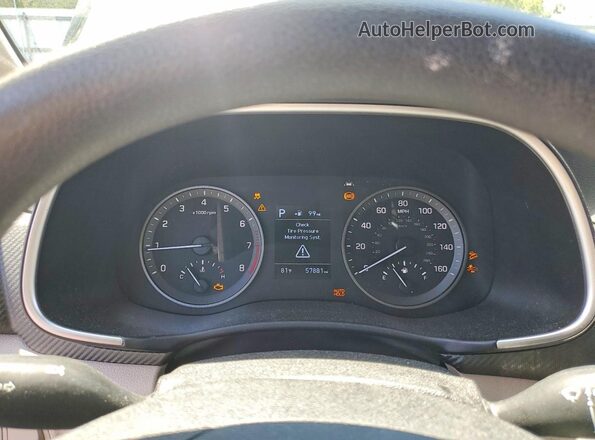 KM8J2CA41MU374869 2021 HYUNDAI TUCSON Blue Вид щитка приладів