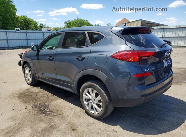 KM8J2CA41MU374869 2021 HYUNDAI TUCSON Blue Задня ліва чверть