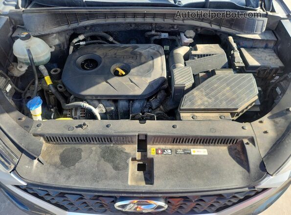 KM8J2CA42KU872463 2019 HYUNDAI TUCSON Blue უკანა სალონის ხედი