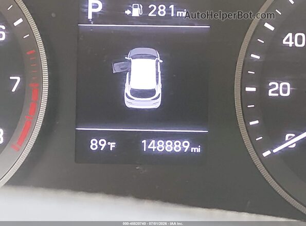 KM8J2CA43KU899090 2019 HYUNDAI TUCSON Silver 