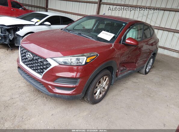 KM8J2CA43LU109854 2020 HYUNDAI TUCSON Red Передня ліва чверть
