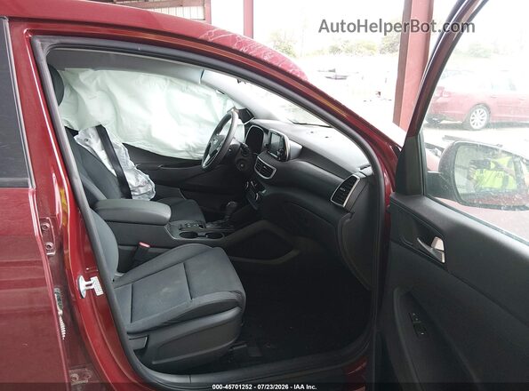 KM8J2CA43LU109854 2020 HYUNDAI TUCSON Red Вид салону спереду