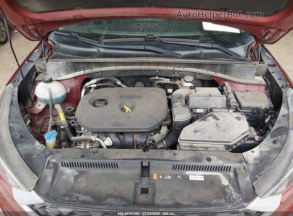 KM8J2CA43LU109854 2020 HYUNDAI TUCSON Red Вид ззаду