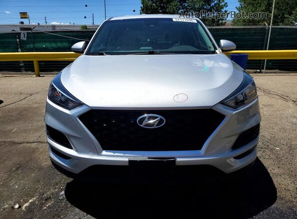 KM8J2CA43MU390958 2021 HYUNDAI TUCSON Silver წინა ხედი