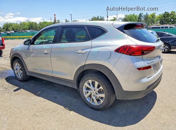 KM8J2CA43MU390958 2021 HYUNDAI TUCSON Silver უკანა მარცხენა
