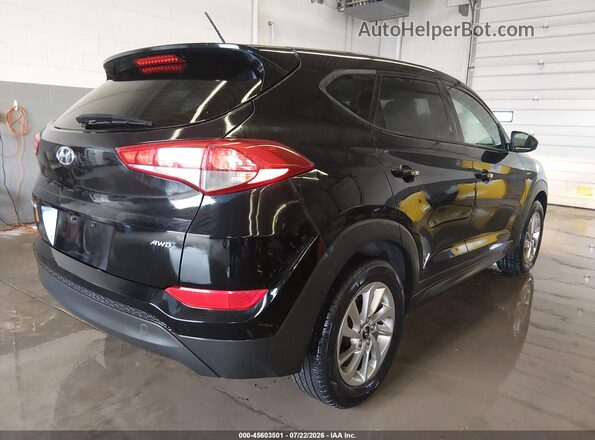KM8J2CA44JU655799 2018 HYUNDAI TUCSON Black Tył prawy