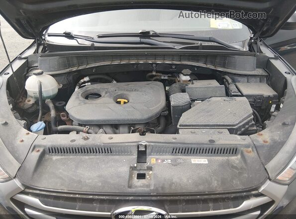 KM8J2CA44JU655799 2018 HYUNDAI TUCSON Black Widok z tyłu