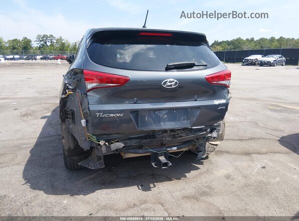KM8J2CA44JU677897 2018 HYUNDAI TUCSON Gray წინა ხედი