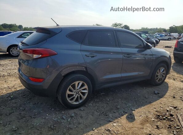 KM8J2CA45JU618339 2018 HYUNDAI TUCSON Gray Trasero derecho