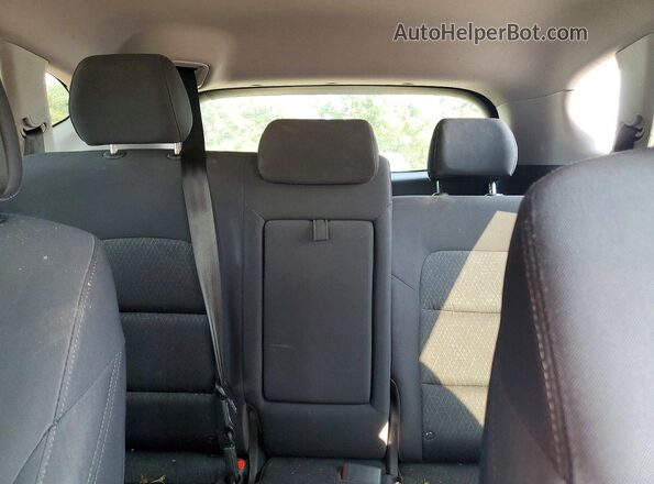 KM8J2CA45JU618339 2018 HYUNDAI TUCSON Gray Vista de los asientos traseros