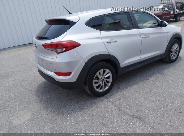 KM8J2CA45JU656265 2018 HYUNDAI TUCSON Серебряный Задняя правая четверть