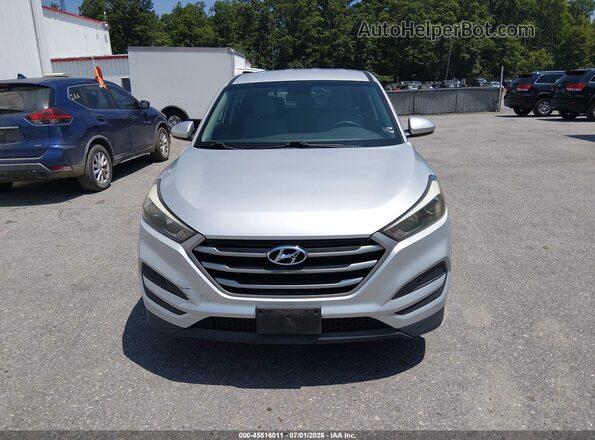 KM8J2CA45JU656265 2018 HYUNDAI TUCSON Серебряный Вид щитка приборов