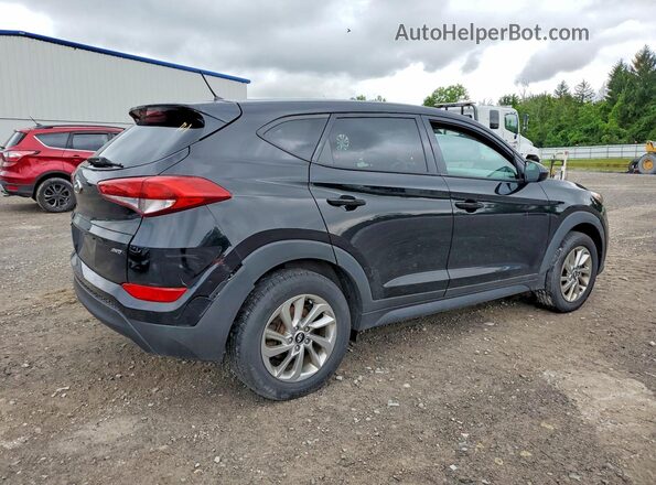 KM8J2CA45JU786319 2018 HYUNDAI TUCSON Black Հետևի աջ