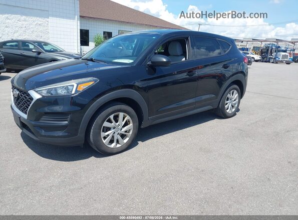 KM8J2CA45KU002383 2019 HYUNDAI TUCSON Black Przód lewy