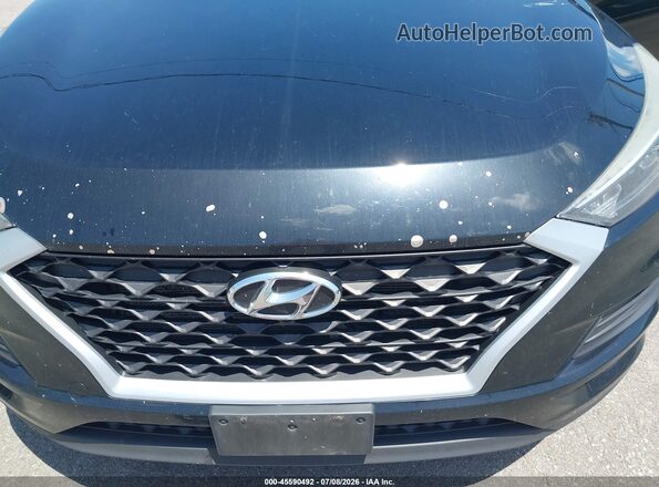KM8J2CA45KU002383 2019 HYUNDAI TUCSON Black Widok z przodu