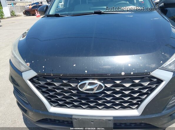 KM8J2CA45KU002383 2019 HYUNDAI TUCSON Black Widok wnętrza z tyłu