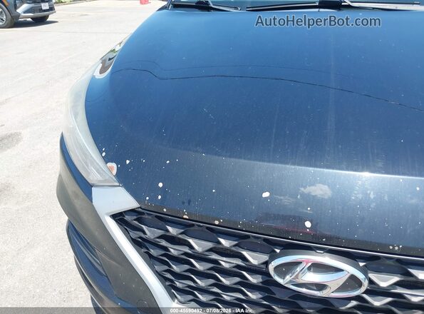 KM8J2CA45KU002383 2019 HYUNDAI TUCSON Black Widok zestawu wskaźników