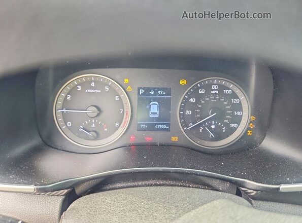 KM8J2CA45LU081300 2020 HYUNDAI TUCSON Серый Вид щитка приборов