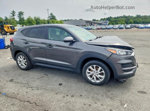 KM8J2CA45LU081300 2020 HYUNDAI TUCSON Серый Передняя правая четверть
