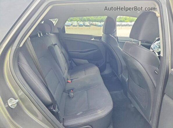 KM8J2CA45LU081300 2020 HYUNDAI TUCSON Серый Вид задней части салона