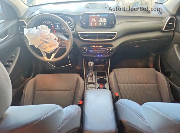 KM8J2CA45LU154293 2020 HYUNDAI TUCSON Blue Dashboard view