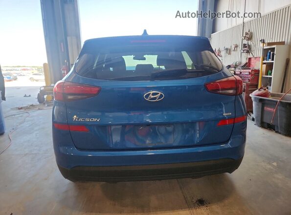 KM8J2CA45LU154293 2020 HYUNDAI TUCSON Blue Rear view