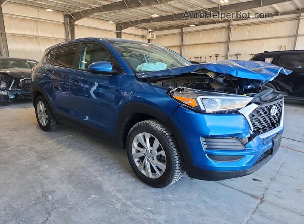 KM8J2CA45LU154293 2020 HYUNDAI TUCSON Blue Front right