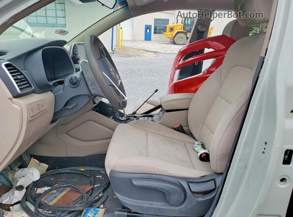 KM8J2CA45MU372817 2021 HYUNDAI TUCSON White Front interior view
