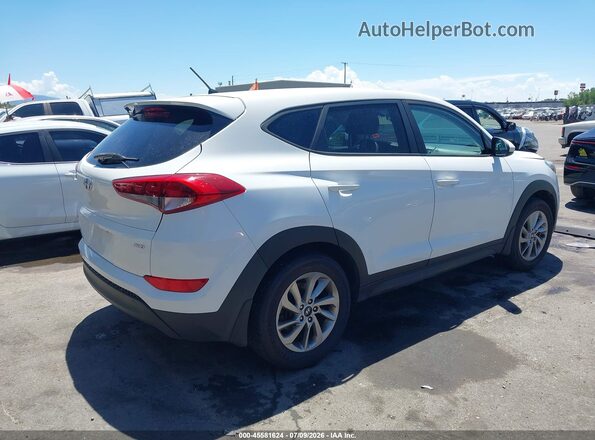 KM8J2CA46JU701164 2018 HYUNDAI TUCSON White უკანა მარჯვენა