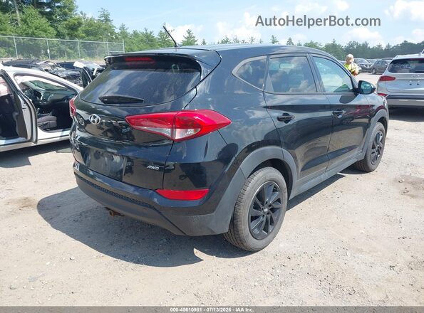 KM8J2CA46JU779959 2018 HYUNDAI TUCSON Black Trasero derecho