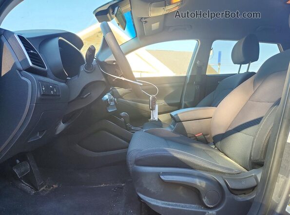 KM8J2CA46KU005342 2019 HYUNDAI TUCSON Charcoal Front interior view