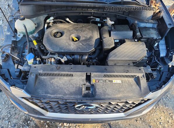 KM8J2CA46KU005342 2019 HYUNDAI TUCSON Charcoal Engine compartment view
