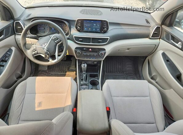 KM8J2CA46KU840194 2019 HYUNDAI TUCSON Gray Vista del salpicadero